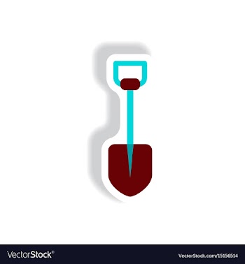 Stylish icon in paper sticker style agriculture vector image