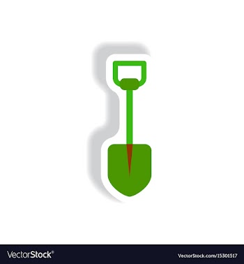 Stylish icon in paper sticker style agriculture vector image