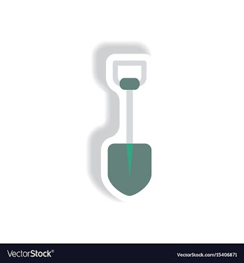Stylish icon in paper sticker style agriculture vector image