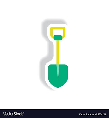 Stylish icon in paper sticker style agriculture vector image