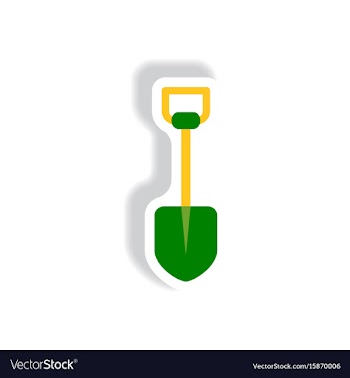 Stylish icon in paper sticker style agriculture vector image