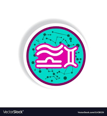 Stylish icon in paper sticker style air sign vector image
