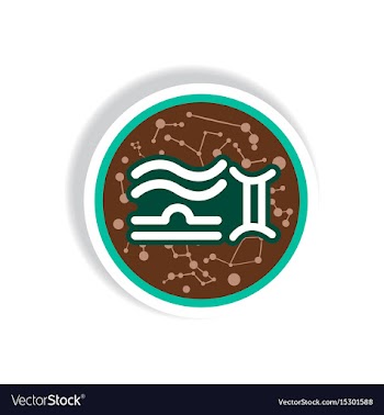 Stylish icon in paper sticker style air sign vector image