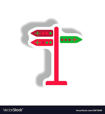 Stylish icon in paper sticker style airport vector image