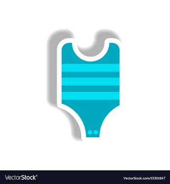 Stylish icon in paper sticker style babies vector image