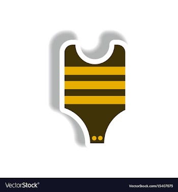 Stylish icon in paper sticker style babies vector image