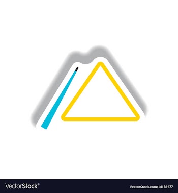 Stylish icon in paper sticker style billiard cue vector image