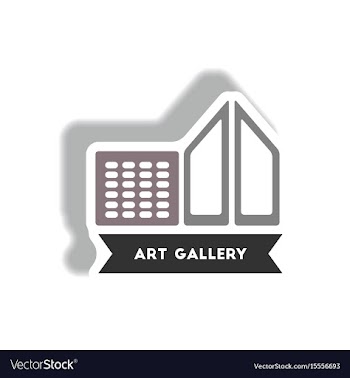 Stylish icon in paper sticker style building art vector image