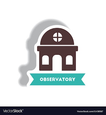 Stylish icon in paper sticker style building vector image