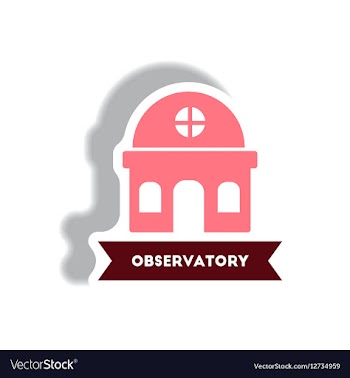 Stylish icon in paper sticker style building vector image