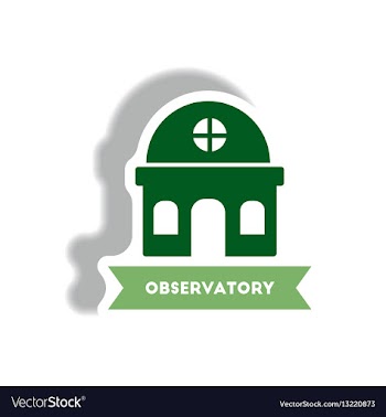 Stylish icon in paper sticker style building vector image