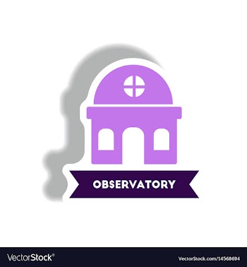 Stylish icon in paper sticker style building vector image