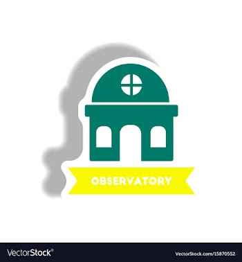 Stylish icon in paper sticker style building vector image