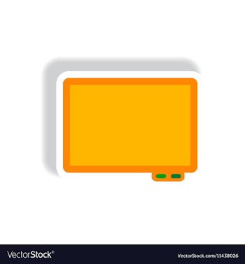 Stylish icon in paper sticker style Business vector image