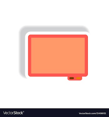 Stylish icon in paper sticker style business vector image