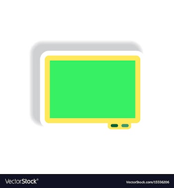 Stylish icon in paper sticker style business vector image