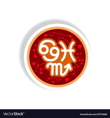 Stylish icon in paper sticker style element vector image