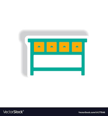 Stylish icon in paper sticker style fashion office vector image