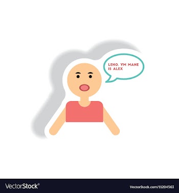 Stylish icon in paper sticker style man attack vector image