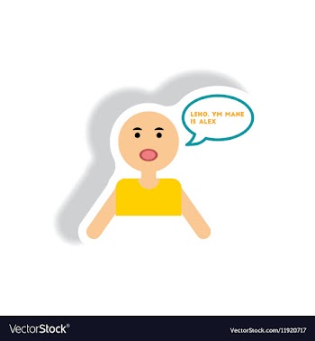 Stylish icon in paper sticker style man attack vector image