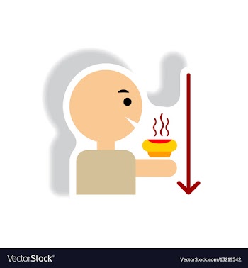 Stylish icon in paper sticker style man drinking vector image
