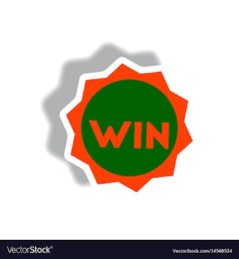 Stylish icon in paper sticker style medal winner vector image