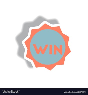 Stylish icon in paper sticker style medal winner vector image
