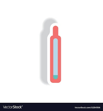 Stylish icon in paper sticker style medical vector image