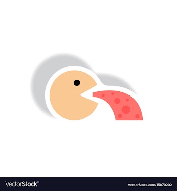 Stylish icon in paper sticker style people nausea vector image