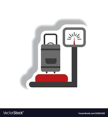 Stylish icon in paper sticker style people scanner vector image