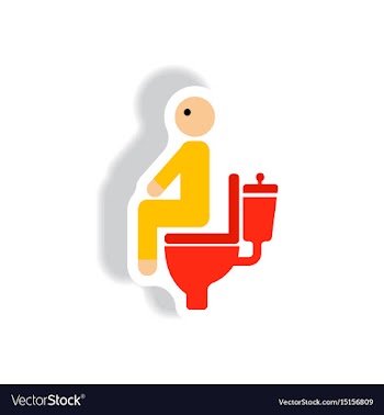 Stylish icon in paper sticker style people vector image