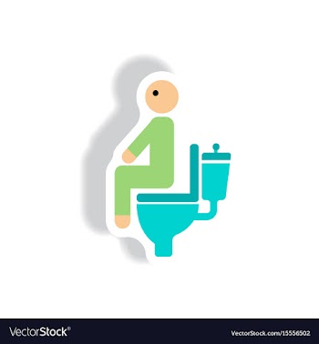 Stylish icon in paper sticker style people vector image