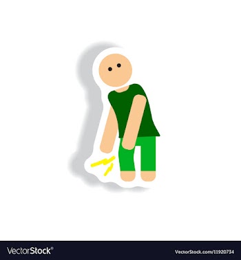 Stylish icon in paper sticker style problems vector image