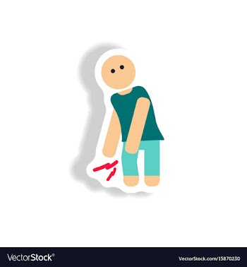 Stylish icon in paper sticker style problems vector image