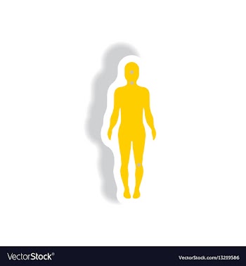 Stylish icon in paper sticker style symptoms of vector image