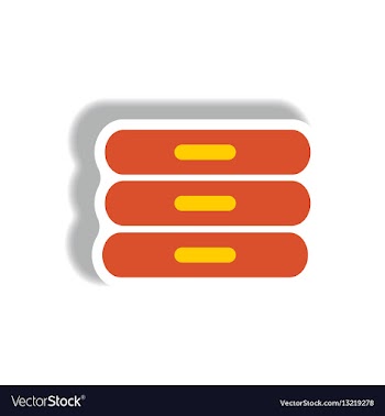 Stylish icon in paper sticker style travel baggage vector image