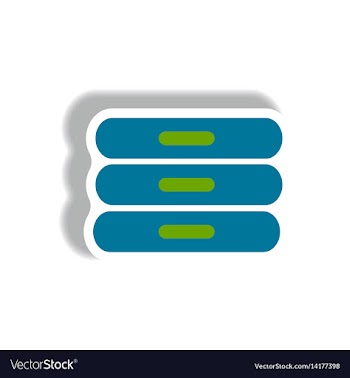 Stylish icon in paper sticker style travel baggage vector image