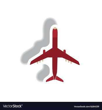 Stylish icon in paper sticker style travel vector image
