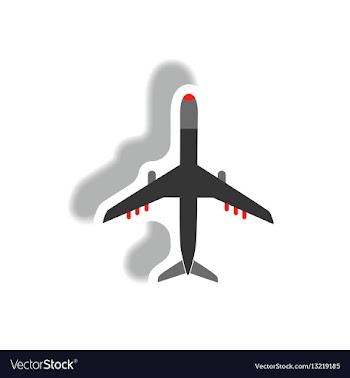 Stylish icon in paper sticker style travel vector image