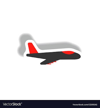 Stylish icon in paper sticker style travel vector image