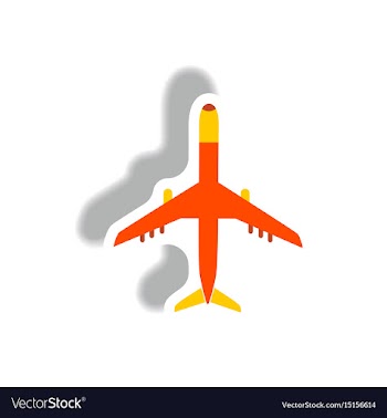Stylish icon in paper sticker style travel vector image