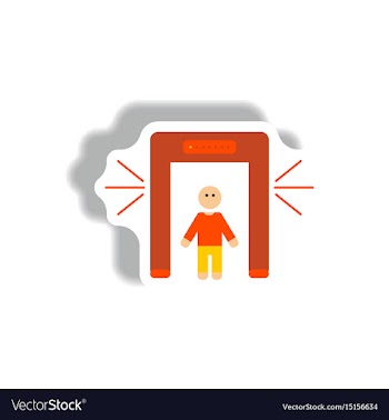 Stylish icon in paper sticker style travel vector image