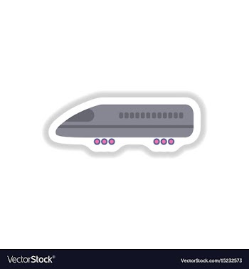 Stylish icon in paper sticker style travel vector image