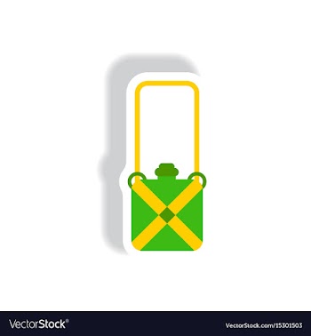 Stylish icon in paper sticker style travel vector image
