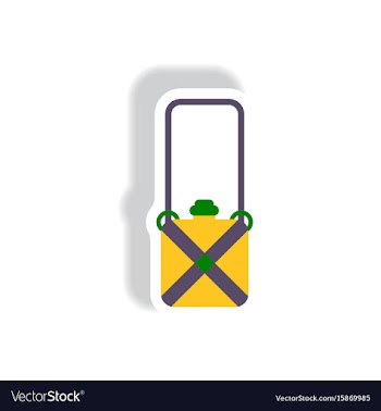 Stylish icon in paper sticker style travel vector image