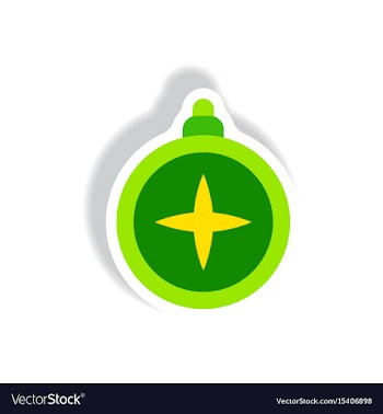 Stylish icon in paper sticker style vintage vector image