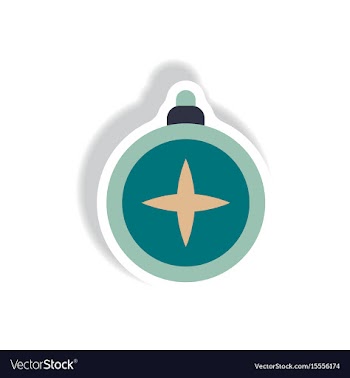 Stylish icon in paper sticker style vintage vector image