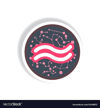 Stylish icon in paper sticker style zodiac vector image