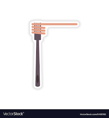 Stylish paper sticker on a white background vector image