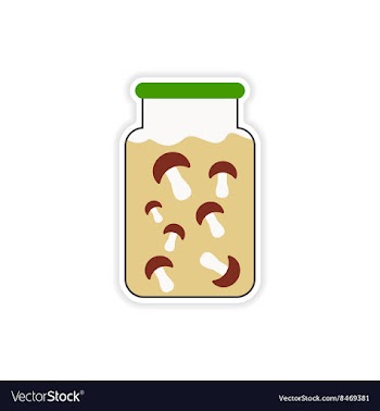 Stylish paper sticker on white background Bank vector image